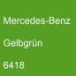 Preview: Mercedes-Benz, Gelbgrün, 6418.