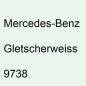 Preview: Mercedes-Benz, Gletscherweiss, 9738.