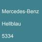 Preview: Mercedes-Benz, Hellblau, 5334.