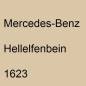 Preview: Mercedes-Benz, Hellelfenbein, 1623.