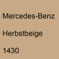 Preview: Mercedes-Benz, Herbstbeige, 1430.