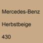 Preview: Mercedes-Benz, Herbstbeige, 430.