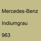 Preview: Mercedes-Benz, Indiumgrau, 963.