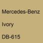 Preview: Mercedes-Benz, Ivory, DB-615.