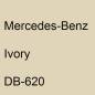 Preview: Mercedes-Benz, Ivory, DB-620.