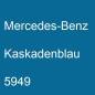 Preview: Mercedes-Benz, Kaskadenblau, 5949.