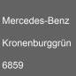 Preview: Mercedes-Benz, Kronenburggrün, 6859.