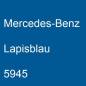 Preview: Mercedes-Benz, Lapisblau, 5945.