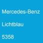 Preview: Mercedes-Benz, Lichtblau, 5358.