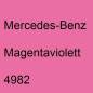 Preview: Mercedes-Benz, Magentaviolett, 4982.