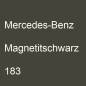 Preview: Mercedes-Benz, Magnetitschwarz, 183.