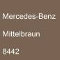 Preview: Mercedes-Benz, Mittelbraun, 8442.