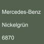 Preview: Mercedes-Benz, Nickelgrün, 6870.