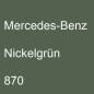 Preview: Mercedes-Benz, Nickelgrün, 870.