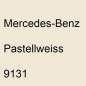 Preview: Mercedes-Benz, Pastellweiss, 9131.