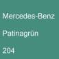 Preview: Mercedes-Benz, Patinagrün, 204.