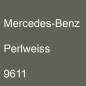 Preview: Mercedes-Benz, Perlweiss, 9611.