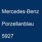 Preview: Mercedes-Benz, Porzellanblau, 5927.