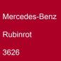 Preview: Mercedes-Benz, Rubinrot, 3626.