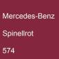 Preview: Mercedes-Benz, Spinellrot, 574.