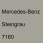 Preview: Mercedes-Benz, Steingrau, 7160.