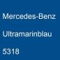 Preview: Mercedes-Benz, Ultramarinblau, 5318.