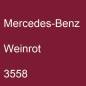 Preview: Mercedes-Benz, Weinrot, 3558.