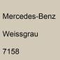 Preview: Mercedes-Benz, Weissgrau, 7158.