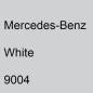 Preview: Mercedes-Benz, White, 9004.