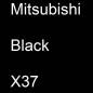 Preview: Mitsubishi, Black, X37.