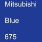 Preview: Mitsubishi, Blue, 675.