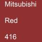 Preview: Mitsubishi, Red, 416.