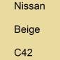 Preview: Nissan, Beige, C42.