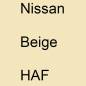 Preview: Nissan, Beige, HAF.