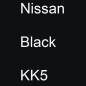 Preview: Nissan, Black, KK5.