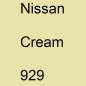 Preview: Nissan, Cream, 929.