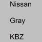 Preview: Nissan, Gray, KBZ.