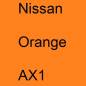 Preview: Nissan, Orange, AX1.