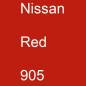 Preview: Nissan, Red, 905.