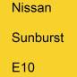 Preview: Nissan, Sunburst, E10.