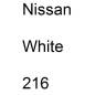 Preview: Nissan, White, 216.