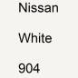 Preview: Nissan, White, 904.