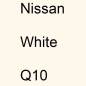 Preview: Nissan, White, Q10.