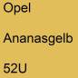 Preview: Opel, Ananasgelb, 52U.