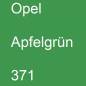 Preview: Opel, Apfelgrün, 371.