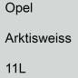 Preview: Opel, Arktisweiss, 11L.