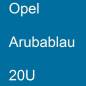 Preview: Opel, Arubablau, 20U.