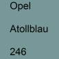 Preview: Opel, Atollblau, 246.