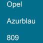 Preview: Opel, Azurblau, 809.