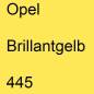 Preview: Opel, Brillantgelb, 445.